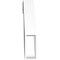 Ekena Millwork 3-in. W x 16-in. D x 16-in. H Del Monte Architectural Grade PVC Knee Brace BRCP03X16X16DEL - alternate 6